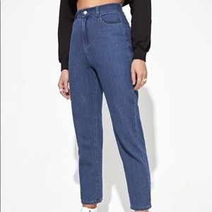 High Waist Mom Fit Jeans